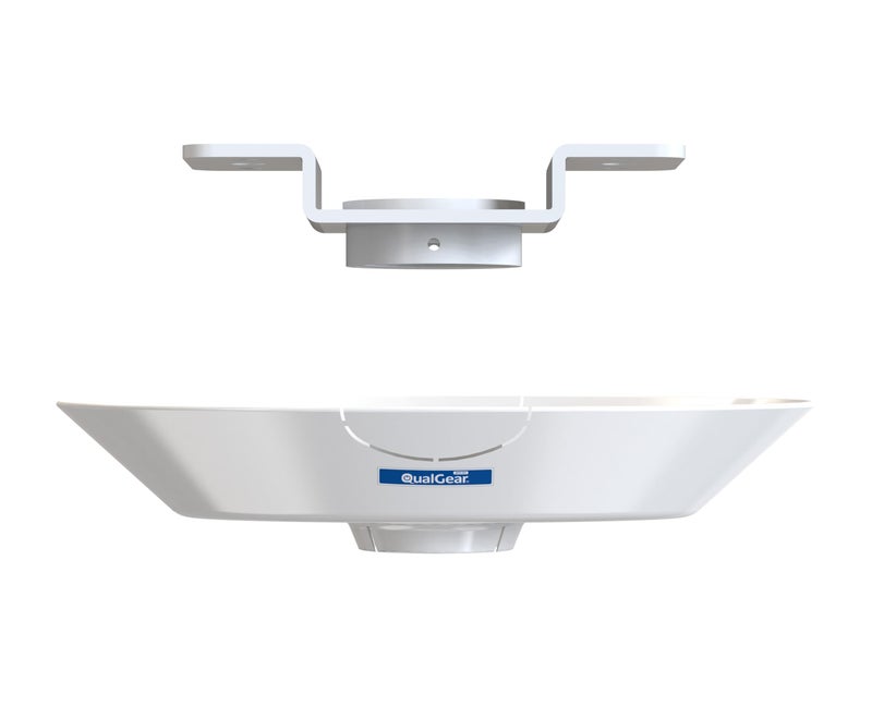 QualGear QG-PRO-PM-CA-W Pro-AV Single Joist Ceiling Adapter for 1.5" Npt Threaded Pipe Projector Accessory - Image 3